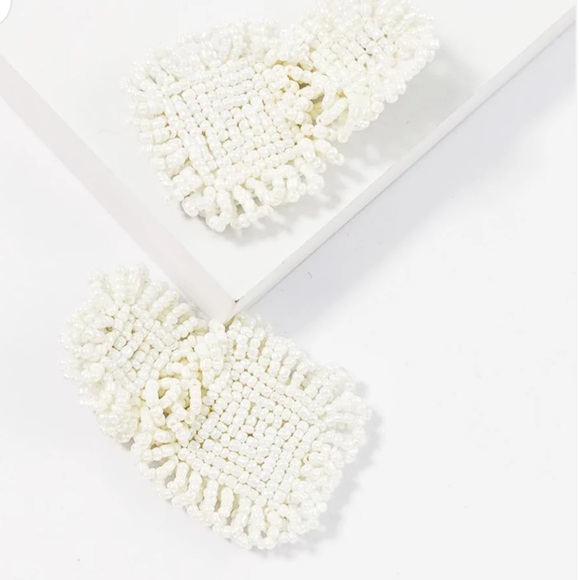 Boho handmade beaded earrings - Picture 1 of 5